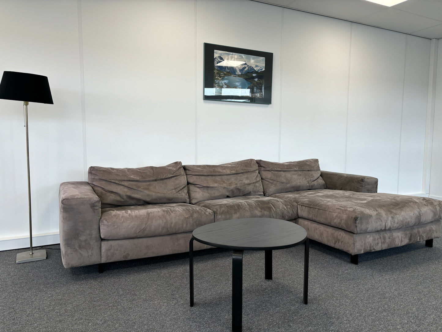 "Luxe Groene Velvet Bank met Losse Afneembare Kussens - Modern Comfortabel Design"
